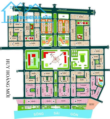 Chính chủ bán lô biệt thự khu dân cư Huy Hoàng, phường Thạnh Mỹ Lợi, HCM