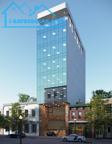 Bán tòa nhà VP 9 tầng mặt Phố Khâm Thiên DT 290m2 Mt 7.8m. Giá 140 tỷ