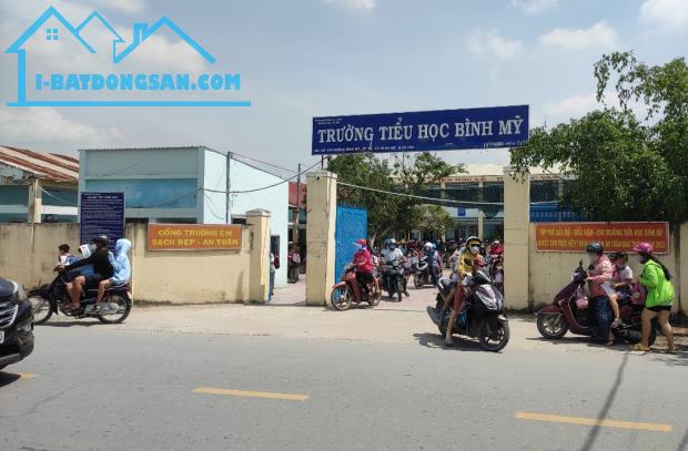 Đất ở Bình Mỹ giáp Hóc Môn, 10x25m đường xe hơi thông, 1,3 tỷ