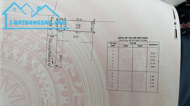 Chính chủ bán nền 98m2 thổ cư Tân Kiên đường ô tô tới đất giá 1.65 tỷ SHR công chứng