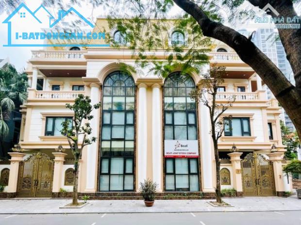 CẦN BÁN GẤP BIỆT THỰ PHỐ MỸ ĐÌNH II - NAM TỪ LIÊM - 280M2 - 5 TẦNG ( HẦM )