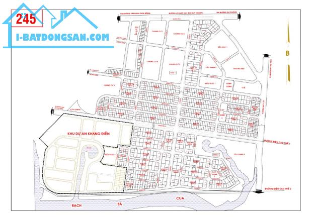 Dự án mới: Đại học quốc gia 245 đường Gò Cát, đầy đủ tiện ích, hồ sinh thái, giá 34tr/m2