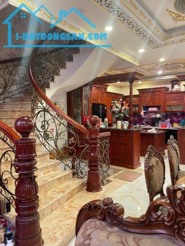 Bán biệt thự đẹp 26 tỷ, 3 tấm, có hầm, mặt tiền đường số 3, Phường An Lạc A