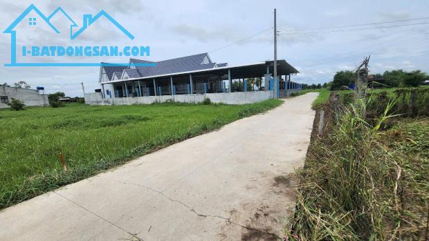 Bán nền đất 5.3x20m nở hậu 6m, xã Tân Phú, Đức Hòa, Long An, giá 790 triệu