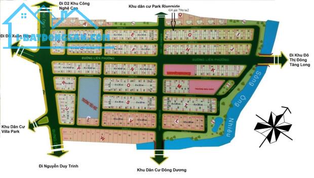 lô đất sở văn hóa đường Liên phường DT 100m giá đầu tư