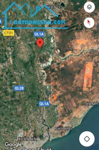 Cần bán nhanh-Đất gần bên QL1A-Hồng Sơn-Hàm Thuận Bắc-Bình Thuân-DT 8,5 sào