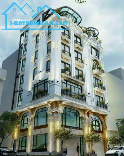 Siêu Đẹp, Bán Mặt Phố Trần Thái Tông, Thọ Tháp: 140m2, Mặt tiền 20m, xây 5 tầng. Lô Góc KD