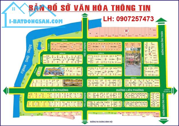 Dự án KDC Sở Văn Hóa Thông Tin góc đường Bưng Ông Thoàn vs Liên Phường.