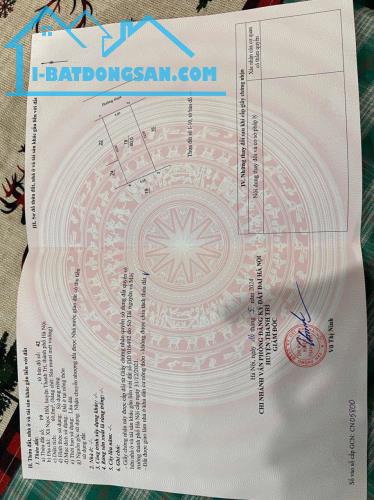 BÁN 60m ĐẤT KHU DÃN DÂN – NGỌC HỒI, THANH TRÌ PHÂN LÔ- Ô TÔ TRÁNH VỈA HÈ CHỉ 8 tỷ