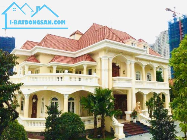 Bán Biệt Thự Khủng Thảo Điền 1155m2(37mx32m) Hầm 3 Tầng-Hồ Bơi Sân Vườn-Giá 238 Tỷ TL