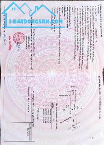 247m2 có 100m2 đất ở ngang 6m gần ngay trường học Tân lợi đồng phú chỉ cần 150 triệu