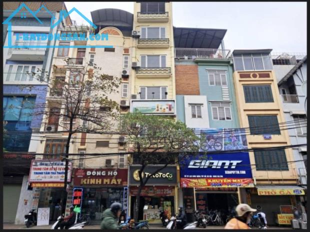 Bán nhà mặt phố Lạc Long Quân vỉa hè kinh doanh, thang máy 55m 7tầng 27,0tỷ