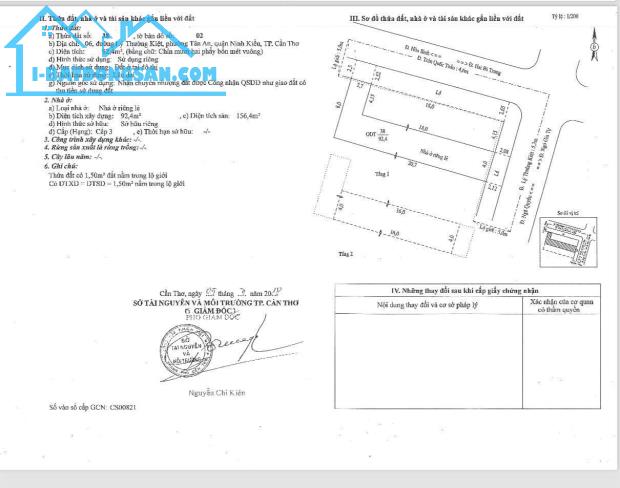 Nhà góc 2 mặt tiền Lý Thường Kiệt và Trần Quốc Toản gần bến Ninh Kiều, Cần Thơ