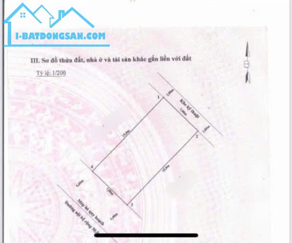 ·Bán lô đất DT 105 M ngang 7 Lô 26 BC Lê Hồng Phong Ngô Quyền HP.