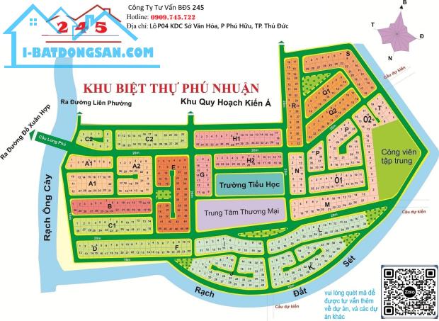 BÁN ĐẤT DỰ ÁN PHÚ NHUẬN – SỔ ĐỎ RIÊNG TỪNG NỀN – VỊ TRÍ ĐẸP, GIÁ TỐT