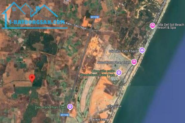 Bán đất gần Biển-Hàm Cường-Hàm Thuận Nam-Bình Thuận-DT 8,7Ha+10Ha