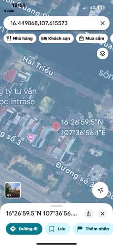🏡 BÁN ĐẤT ĐẸP TRUNG TÂM TP HUẾ – KHU ĐÔ THỊ MỚI ĐÔNG NAM THỦY AN 🏡 📍
