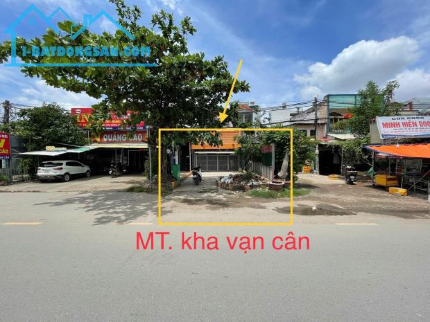 Nhà 2 Mặt tiền Kha Vạn Cân - Phạm Văn Đồng. Đối diện Siêu thị Giga Mall, thủ đức