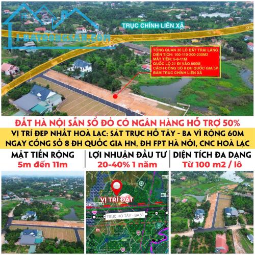 CƠ HỘI VÀNG – 230m² mặt đường kinh doanh – Bao quanh toàn biệt thự – Giá chỉ 4.6 TỶ!