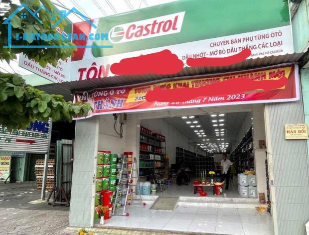 BÁN MT ĐANG CHO THUÊ BÁN DẦU NHỚT, GẦN CHỢ ĐỆM, BÌNH CHÁNH, SỔ HỒNG 5X19M