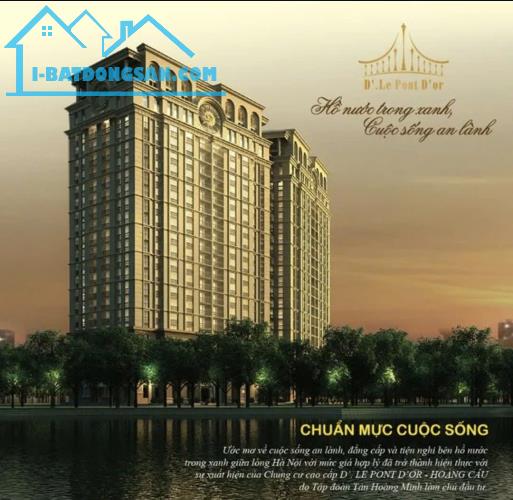 CHÍNH CHỦ GIẢM CHÀO BÁN GẤP CHUNG CƯ CAO CẤP 36 HOÀNG CẦU DT130m2 3PN