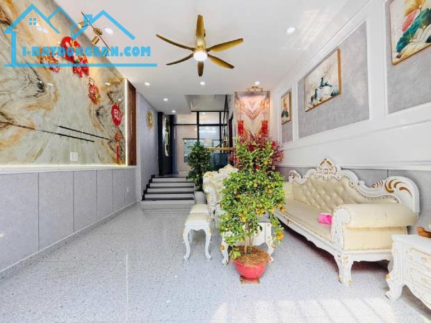 bán nhà hẻm xe hơi lê văn thọ ngay vim com 56m2 4 PN 4 tầng nhỉnh 6 ty