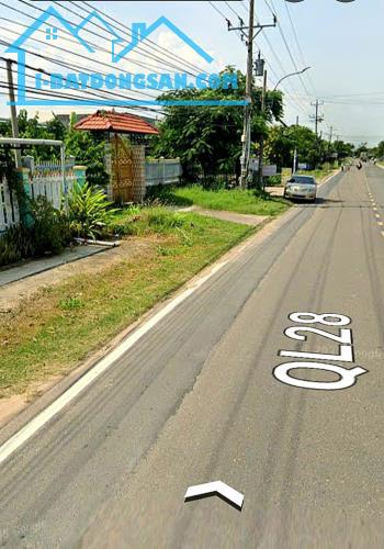 Bán đất Hàm Liêm(Hàm Chính)190m2,có 100m2TC-Mặt tiền 5m QL28,gồm 5 lô LK