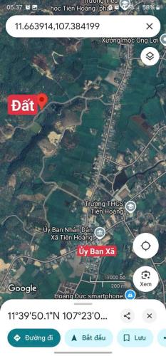 Bán 16 hecta đất xã Tiên Hoàng, huyện Cát Tiên, tỉnh Lâm Đồng .Giá bán 13 tỷ.