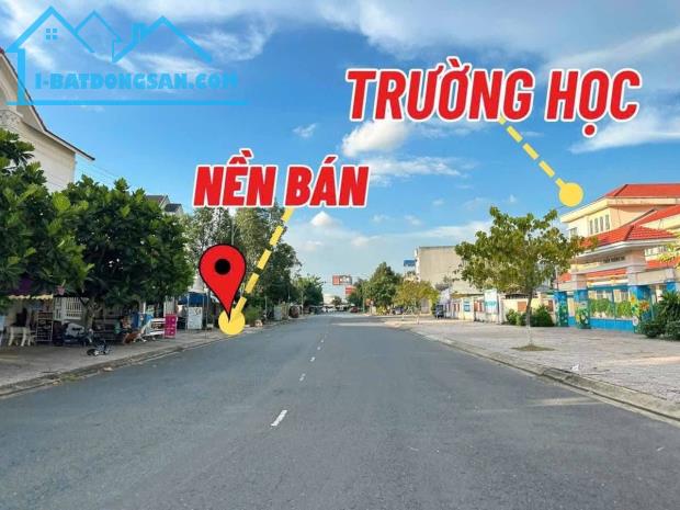 🏡🏡🏡 NỀN ĐỐI DIỆN TRƯỜNG HỌC - KDC VĂN HOÁ TÂY ĐÔ CẦN THƠ