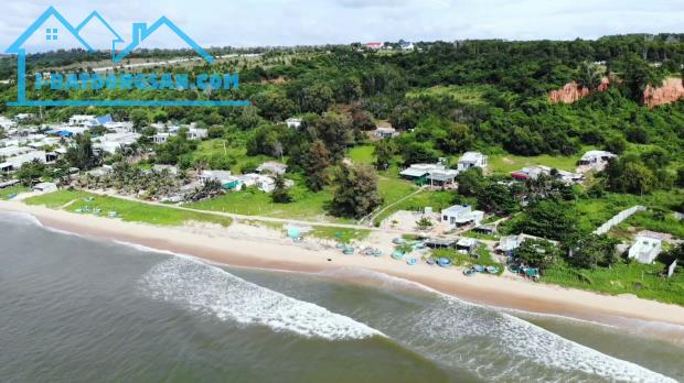 Mặt tiền biển Tiến Thành Tp. Phan Thiết đã làm tường ranh đầy đủ