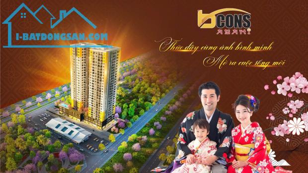 Giá bán Bcons asahi chỉ 41tr/m2 - Tập đoàn Bcons có vốn đầu tư Nhật Bản bcons-asahi.vn