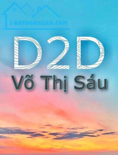 Bán đất ngang gần 5m kdc D2D Võ Thị Sáu Biên Hoà. Gần Topaz. Đường to. Giá 6,3 tỷ tlc.