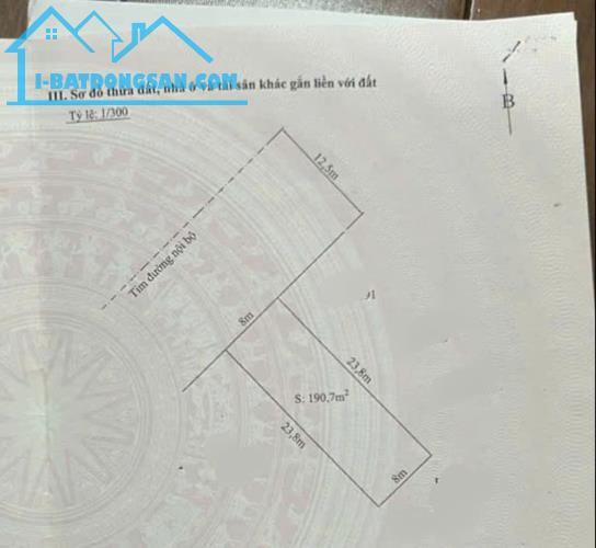 Bán lô đất DT 190 m.ngang 8 TĐC Mai Trung Thứ Hải An