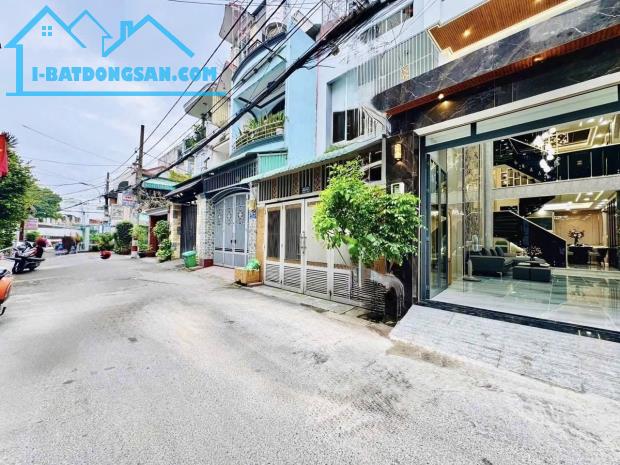 Nhà mới 100% HXT Lê Văn Thọ P.Thông Tây Hội 5 tầng giá 11.88 tỷ