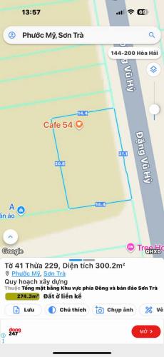 1500M² QUỸ ĐẤT VÀNG SÓT LẠI ven biển TRỤC 7M5 ĐẶNG VŨ HỶ đất Ở 100%