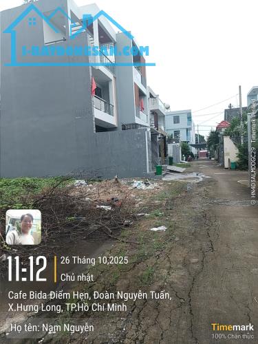 - Chủ thiện chí cần bán đất / sẹt tại đường An Phú Tây - Hưng Long, Bình Chánh.