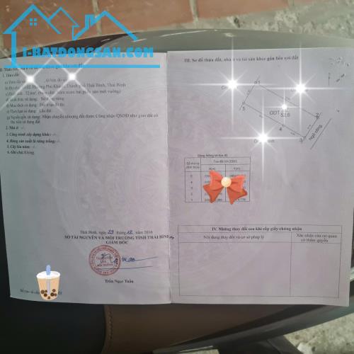 Nhà 1,5 tầng hướng Đông Nam ngay cầu đá Vũ Phúc giá nhỉnh 4tỷ