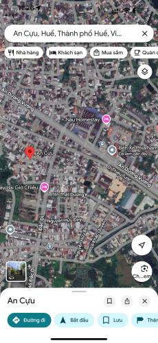 Bán đất 135,6m2 Kiệt 8 Hồ Đắc Di, phường An Cựu, TP Huế, gần Bến xe Phía Nam