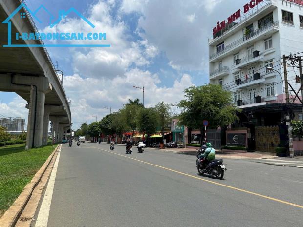 Đất mặt tiền đường Nguyễn Văn Bá P.Bình Thọ đối diện gas Metro ngã 4 thủ đức giá đầu tư