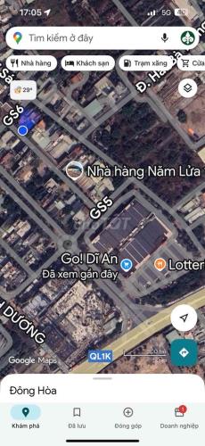 Bán đất dự án Green Square, P. Đông Hòa, Dĩ An, Bình Dương: 100m2, Giá 9 tỷ