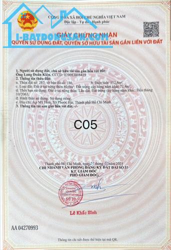 CHỈ VỚI 800 TRIỆU – SỞ HỮU NGAY LÔ GÓC HAI MẶT TIỀN NGANG 7M TẠI PHƯỚC HẢI, BR-VT