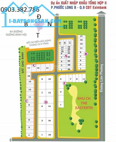 Chuyên dịch vụ kí gửi, ra hàng nhanh các nền đất tại KDC Xuất Nhập Khẩu Q9 LH 0914.920.202