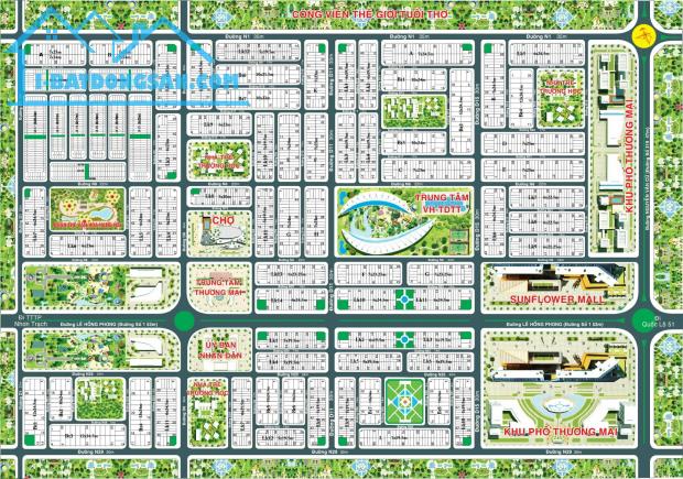 BÁN ĐẤT DỰ ÁN SUNFLOWER CITY NHƠN TRẠCH GIÁ TỐT. Lh 0347310099