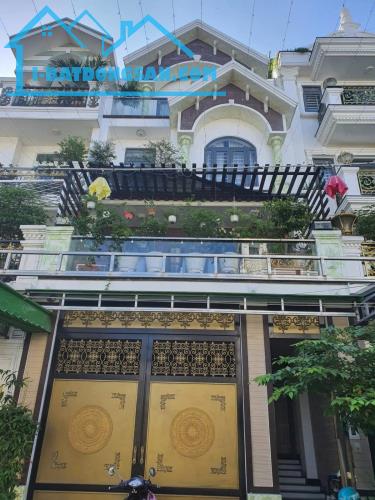 Biệt Thự - KDC Vĩnh Lộc Bình Tân - 4 Tầng Có Hầm 6 x 16m Giá 12.45 Tỷ