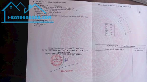 CẦN BÁN GẤP LÔ ĐẤT 160M2 CHỈ VỚI 1 TỶ 350 CÁCH BIỂN 1,5KM NGAY LỘC AN BRVT