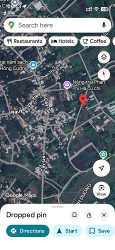 Cần bán lô đất đường Cây Gõ, Xã An Phú, Củ Chi 2,4 tỷ