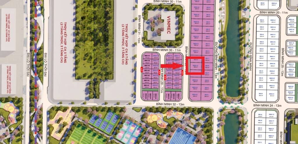 Bán biệt thự song lập Vinhomes Wonder City, Bình Minh 28, gần Vinmec