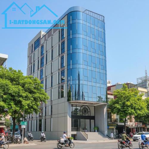 SIÊU PHẨM TOÀ VĂN PHÒNG MẶT PHỐ QUẬN CẦU GIẤY: 200m2 - 8 TẦNG - MT 7,6m - MỚI TINH