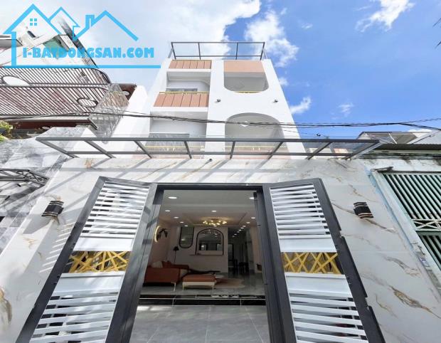 Bán xe HXH lý thuyết, Dương Văn Dương, Tân Quý, Tân Phú, 76m2, 4 tầng, mới cong, giá rẻ