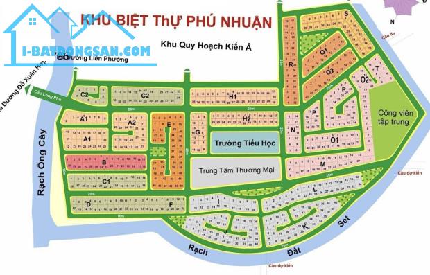 Giỏ hàng đầu tháng 01/2026 rao bán các lô đất tại KDC Phú Nhuận Q9 phù hợp đầu tư sinh lời